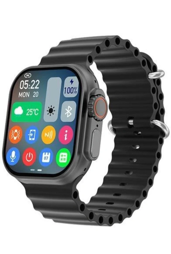 Boat Satyam TRADERS T800 Ultra Honeycomp Edition smart watch Smartwatch (Black Strap, Free Size) - Black, Free