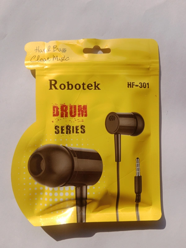 Robotek Bass Wireless Earphone HF-301 - Black
