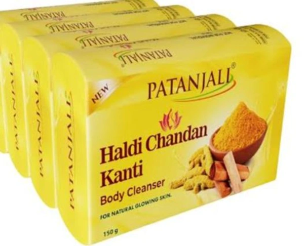 Patanjali  Haldi Chandan Soap 3*150Gm