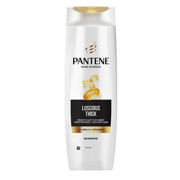 Pantene Luscious Thick Shampoo 180Ml