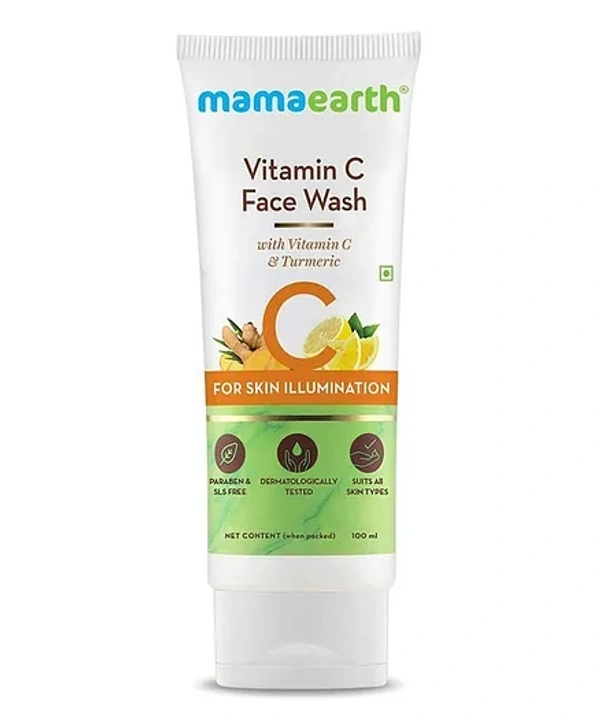 Mamaearth Vitamin C Face Wash 100ml