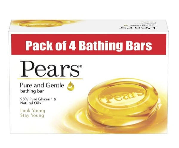 Pears Pure & Gentle Soap 4*75Gm