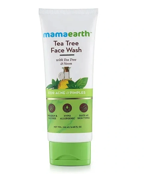 Mamaearth Tea Tree Face Wash 100Ml