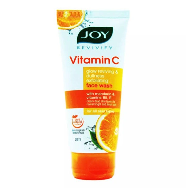 Joy Vitamin C Orange Face Wash 50Ml