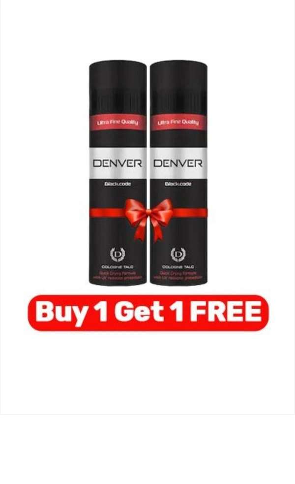 Denver Black Code Powder 100Gm*2