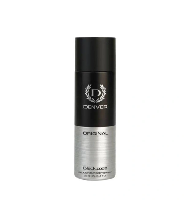 Denver Black Code Deo 165Ml