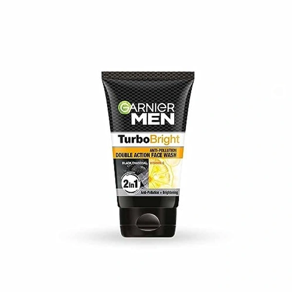 Garnier Turbo Bright Double Action Face Wash 100Gm