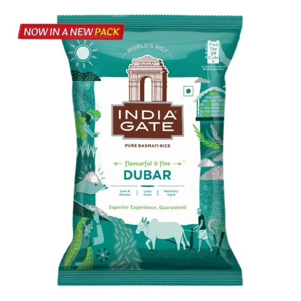 India Gate Basmati Rice Dubar - 5kg