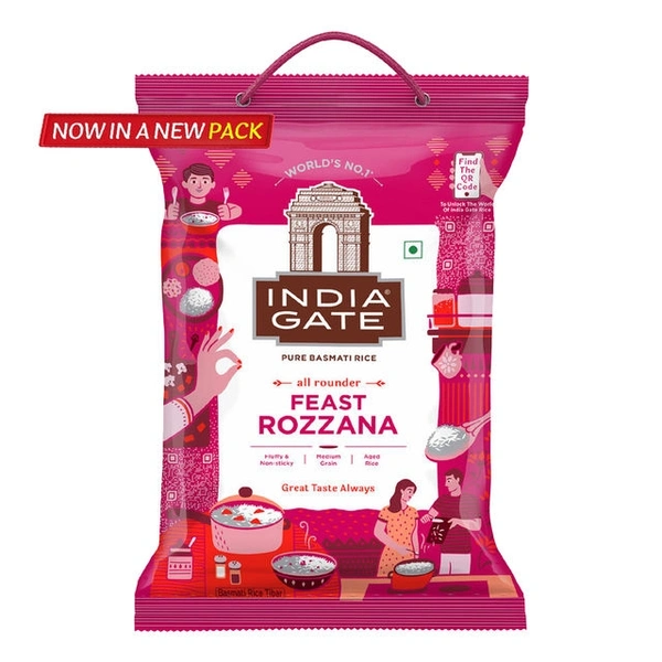 India Gate Feast Rozzana - 1kg