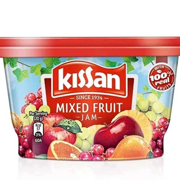 Kissan Jam Mix Fruit Jam - 90g