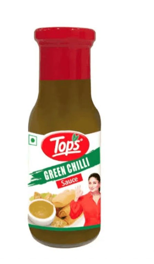 Tops Green Chilli Sauce - 200g