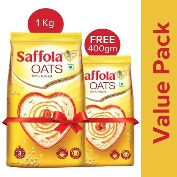 Saffola Oats - 1kg+300gm Free