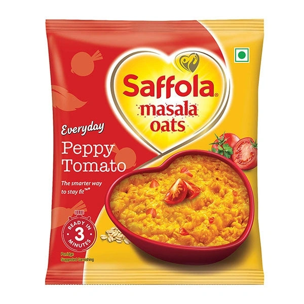 Saffola Peppy Tameto Oats - 38g
