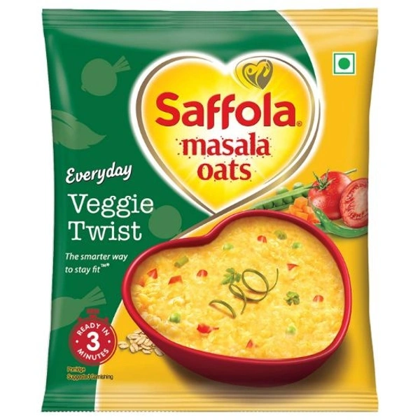 Saffola Veggie Twist Oats - 38g