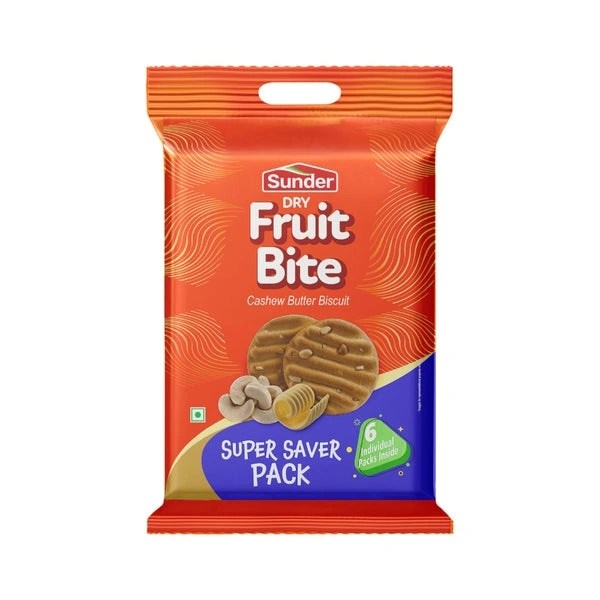 Sunder Fruit Bite Biscuit - 600g