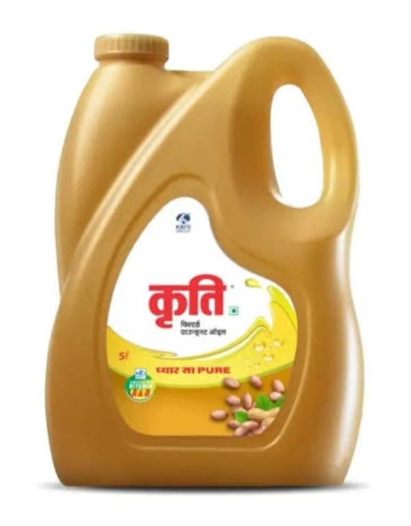 Kriti Groundnut Oil - 4.5L
