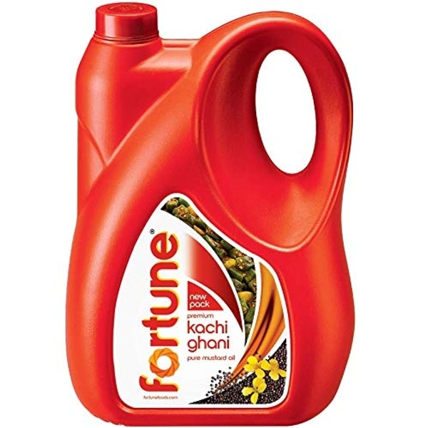 Fortune Kachi Ghani Oil - 5L