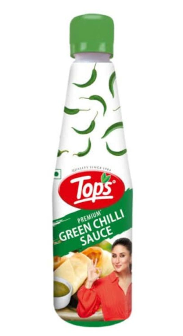 Tops Green Chilli Sauce - 650g