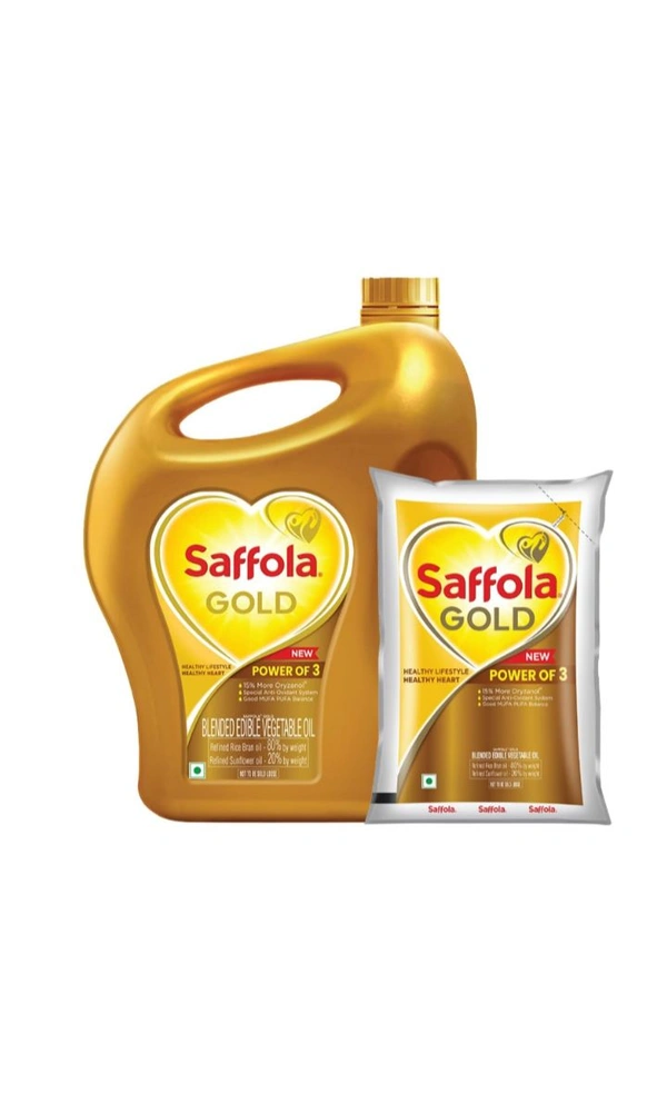Saffola Gold Oil 5L+1Lfree
