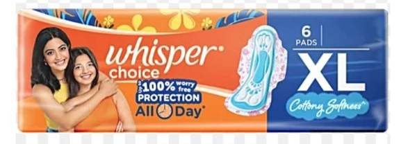 whisper choice XL 6pcs