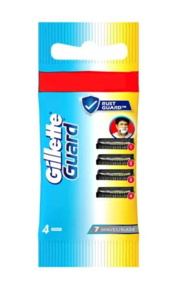 gillette guard cartridge 4pcs