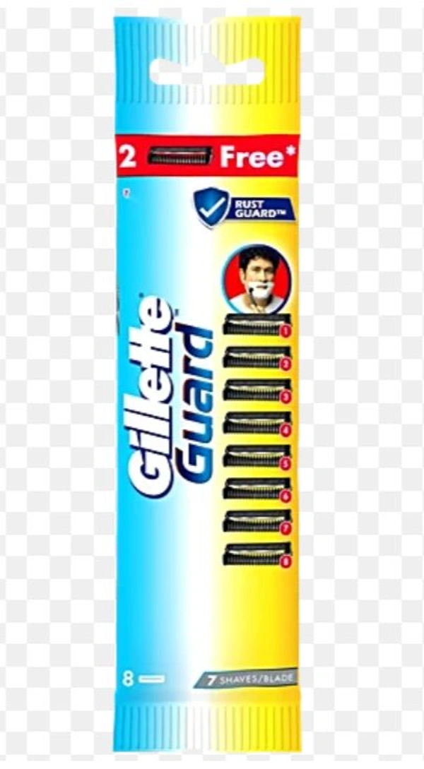 gillette guard cartridge 8pcs