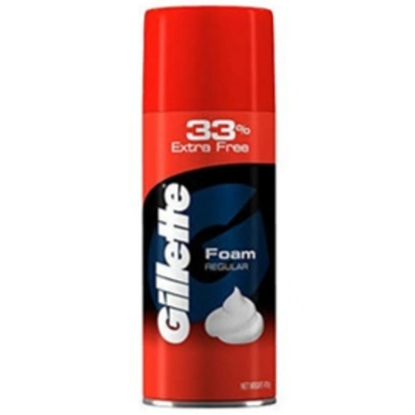 gillette foam regular 418g