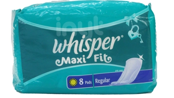 whisper maxi fit 8pcs regular