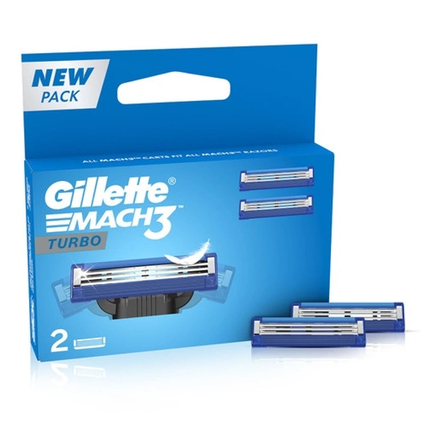 gillette mach 3 cartridge 2pcs
