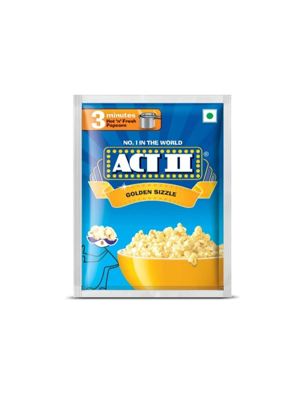 Act II  popcorn goldan sizzle 40g