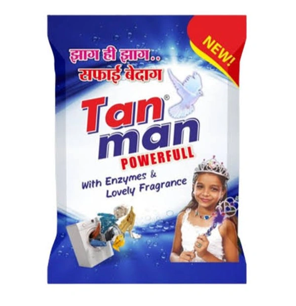 Tan Man Detergent Powder 3kg (Free Gift)