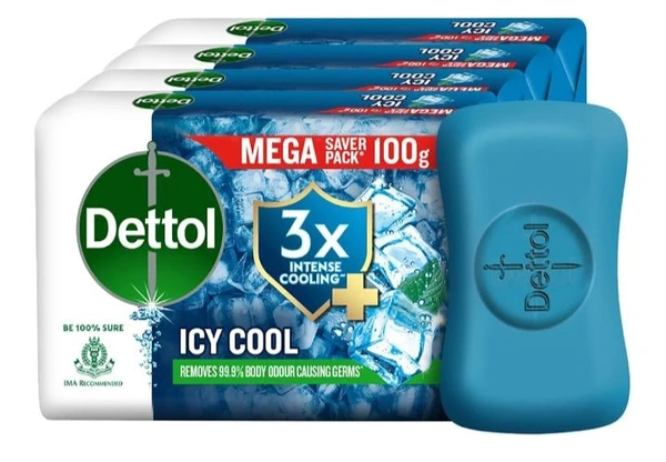 Dettol Icy Cool Soap 5*100gm
