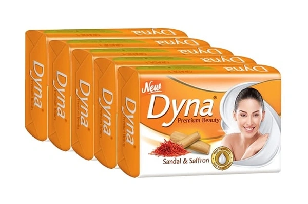 Dyna Sandal& Saffron Soap 5*100gm