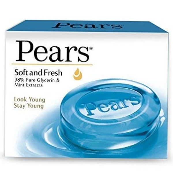 Pears Soft Fresh Blue  Soap 100gm
