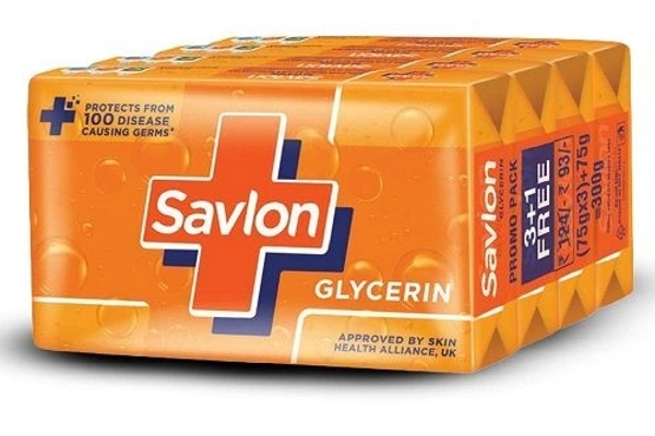 Savlon Glycerine Soap 4*75gm