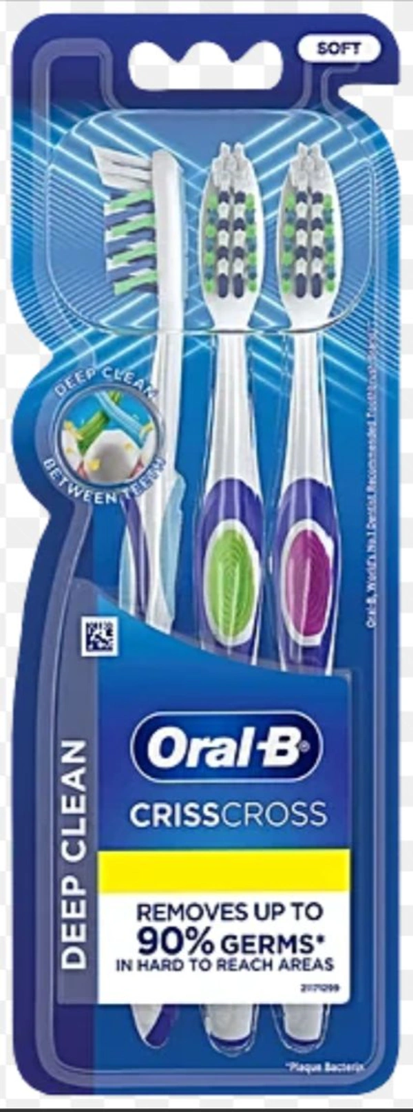 Oral B Criss Cross Soft Buy 3 Brush 