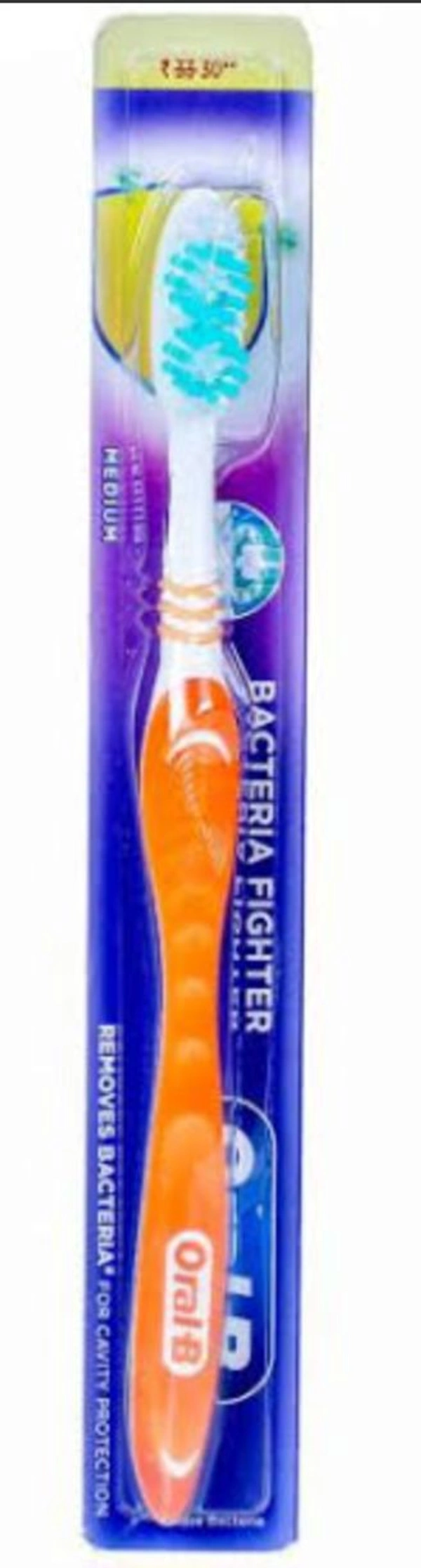 Oral B Brush Medium Bacteria Fighter