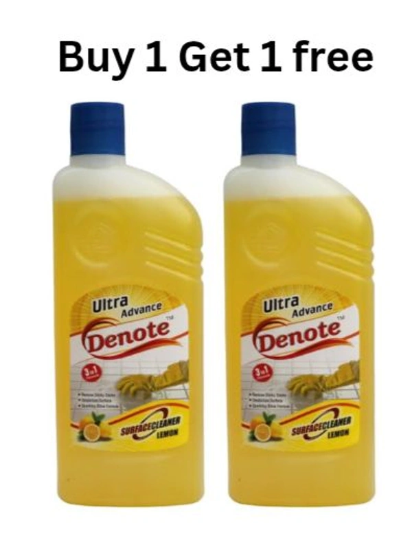 Denote Floor Cleaner Lemon 500ml+500mlfree