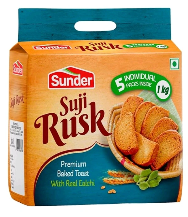 Sunder Suji Toast 1kg