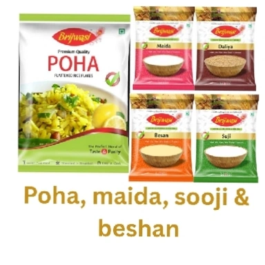 Poha Maida Sooji Dalia Beshan