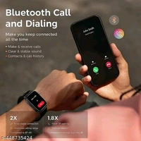 T800 Ultra Big Smart watch With 2.09" (49mm) HD Display  - Black, Free Size