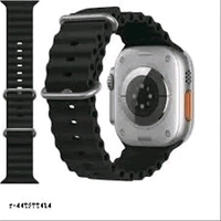 T800 Ultra Big Smart watch With 2.09" (49mm) HD Display  - Blue Charcoal, Free Size
