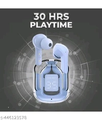 ULTRAPOD Ultrapod Earpod True Wireless Bluetooth Headphone, TWS earphone, earphone, Best Quality Wireless Bluetooth Headphones & Earphones, 36 Hrs Playtime, 10mm HD Drivers, Sweat Proof (JAVA) - Java, Free size