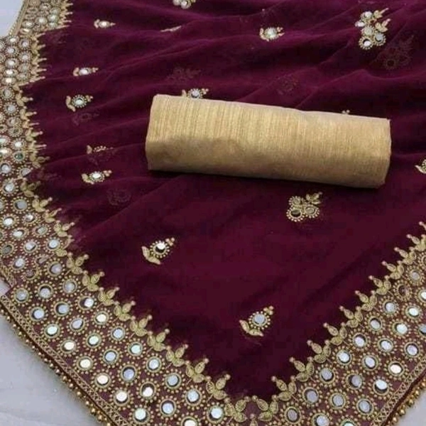Trendy Fashionable Saree - wine, None