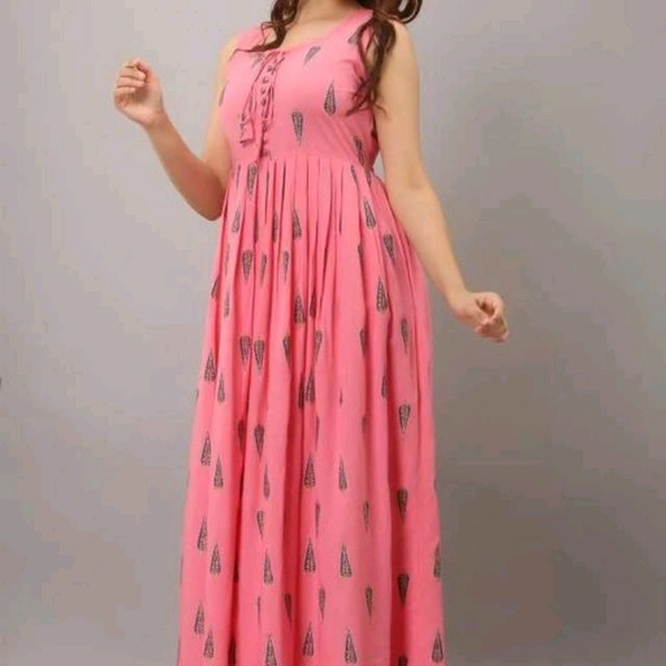 Trendy Design Kurti - XL, Rouge