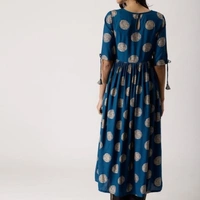 Women's Rayon Printed Kurti  - Aegean , XXL 