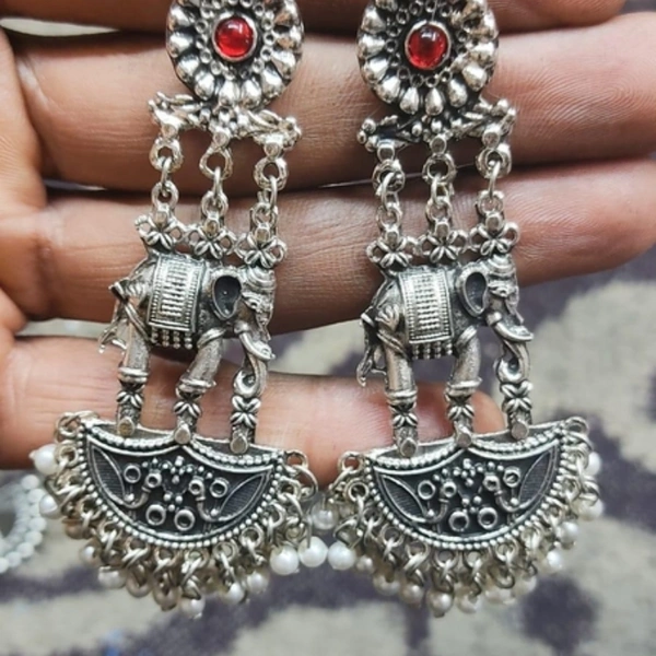 Authentic Oxidized Earrings 