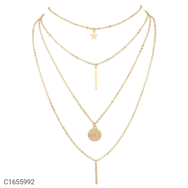 Fabulous Gold Plated Western Necklace 