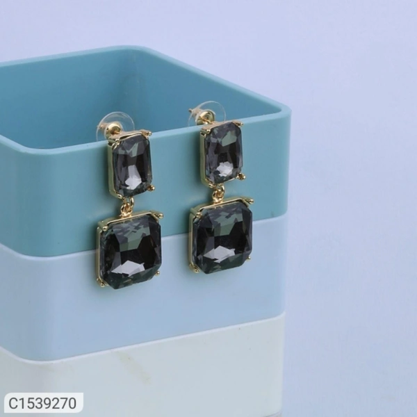 Gorgeous Gold Plated Party Wear Earrings 