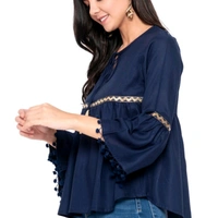 Classy Ethnic Style Top - M